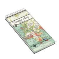 Notitieboekje Met Ringband - Vintage Map - Overig (5051237053401)