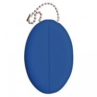 KeyGear sleutelhanger opbergdoosje 8 cm blauw