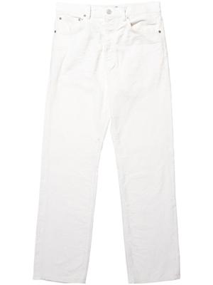 Purple Brand Ribfluwelen jeans - Wit