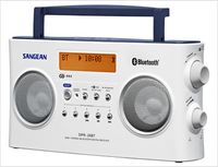 Sangean DPR-26 BT Transistorradio DAB+, VHF (FM) AUX, Bluetooth Acculaadfunctie Wit - thumbnail