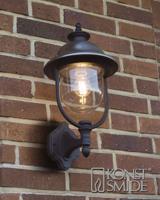 Konstsmide 7239-000 buitenverlichting Outdoor wall lighting Zwart, Roestvrijstaal