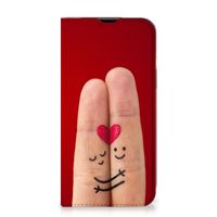 iPhone 14 Hippe Standcase Liefde - Origineel Romantisch Cadeau - thumbnail