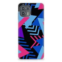 Motorola Edge 20 Lite TPU Hoesje Funky Triangle