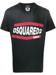 DSQUARED2 t-shirt à logo imprimé - Noir