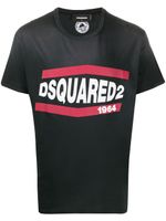 DSQUARED2 t-shirt à logo imprimé - Noir - thumbnail