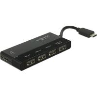 DeLOCK 62793 interface hub USB 3.2 Gen 1 (3.1 Gen 1) Type-C 5000 Mbit/s - thumbnail