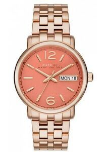 Horlogeband Marc by Marc Jacobs MBM8648 Staal Rosé 20mm