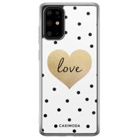 Samsung Galaxy S20 Plus siliconen telefoonhoesje - Love dots