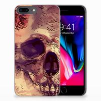 Silicone Back Case Apple iPhone 7 Plus | 8 Plus Skullhead