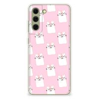 Samsung Galaxy S21FE TPU Hoesje Sleeping Cats - thumbnail