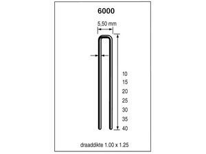 Dutack Niet serie 6000 CRvs hars 40mm ds 3 duizend - 5028041