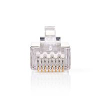 Nedis RJ45-Connector | Male | Solid STP CAT5 | 10 Stuks | 1 stuks - CCGB89302ME CCGB89302ME