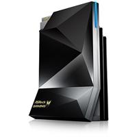 Asrock G10/RT/WH/B Wireless Gaming Router 4-Port Switch zwart