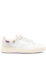 Premiata Quinn perforated leather sneakers - Blanc