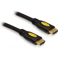 Delock 82584 Kabel High Speed HDMI met Ethernet - HDMI-A male > HDMI-A male 4K 1,0 m - thumbnail