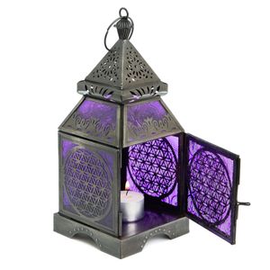 Sfeerlicht Oosterse Lantaarn Flower of Life (25 cm)