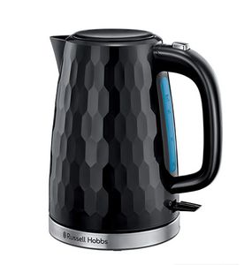 Russell Hobbs Honeycomb Black Kettle waterkoker 1,7 l 2400 W Zwart