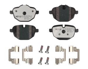 Remblokkenset, schijfrem MEYLE, Inbouwplaats: Achteras, u.a. fÃ¼r BMW
