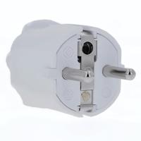 as - Schwabe 62221 PVC-Stekker voor Gebruik Binnenshuis, Wit