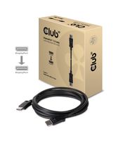 club3D CAC-1064 DisplayPort-kabel DisplayPort Aansluitkabel DisplayPort-stekker, DisplayPort-stekker 3.00 m Zwart - thumbnail