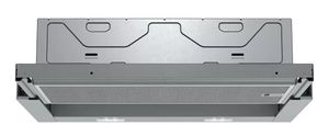 Siemens iQ100 LI64LA521 afzuigkap Semi-inbouw (uittrekbaar) Metallic, Zilver 389 m³/uur B