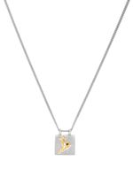 Tom Wood collier à pendentif pavé de diamants - Argent