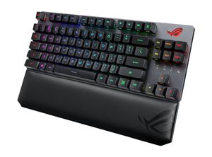 ASUS ROG Strix Scope RX TKL Wireless Deluxe toetsenbord USB + RF Wireless + Bluetooth AZERTY Frans Zwart