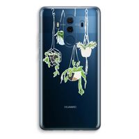 Hang In There: Huawei Mate 10 Pro Transparant Hoesje - thumbnail