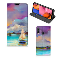 Bookcase Samsung Galaxy A20s Boat