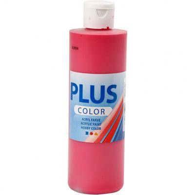 Plus Color acrylverf 'Plus Color' 18 cm rood 250ml