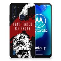 Motorola Moto G8 Power Lite Silicone-hoesje Zombie Blood