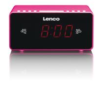 Lenco CR-510 Wekker radio Roze
