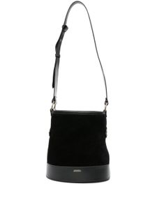 ISABEL MARANT sac porté épaule Samara en daim - Noir