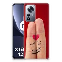 Xiaomi 12 Pro Silicone Back Cover Liefde - Origineel Romantisch Cadeau - thumbnail