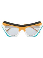 Marni Eyewear lunettes de soleil Devil's Pool - Blanc