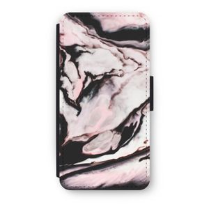 Roze stroom: iPhone 8 Plus Flip Hoesje