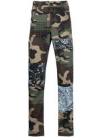 Philipp Plein jean droit à imprimé camouflage - Vert