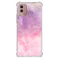 Back Cover Nokia C32 Pink Purple Paint - thumbnail