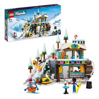 Lego LEGO Friends 41756 Vakantie Skipiste en Cafe - thumbnail