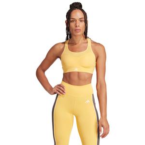 adidas High Support Sport BH - Opruiming - Kleding - geel - maat XS (C-D)