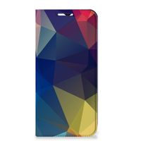 Samsung Galaxy A23 Stand Case Polygon Dark