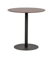 WOOOD Exclusive Ronde Bistrotafel 'Odin' Ø75cm, kleur Walnoot