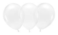 Transparante ballonnen 30cm 10 stuks