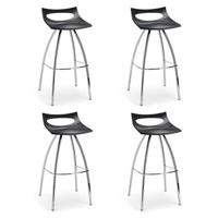 SCAB Diablito Barkruk - Set Van 4 - Zithoogte 65 Cm - Antraciet Grijs