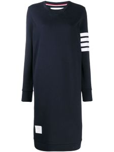 Thom Browne robe-sweat à 4 bandes signature - Bleu