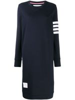 Thom Browne robe-sweat à 4 bandes signature - Bleu - thumbnail