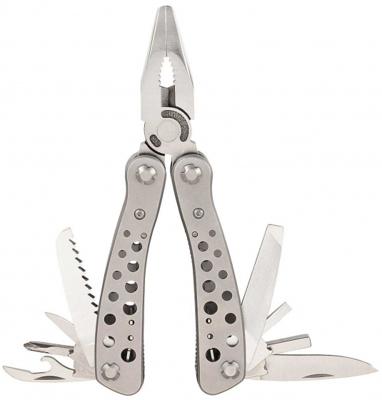 Herbertz multitool 16,4 cm RVS zilver 3-delig