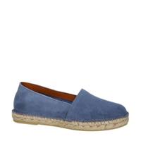 Nelson suède espadrilles blauw