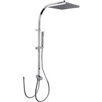 Drie kranen 107926 – Set Douche anticalcárea Tafel 250 x 250 mm Vaste Douche Flexo Satijn.