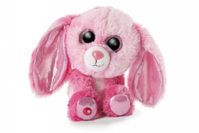Nici knuffel Glubschis konijn junior 15 cm pluche roze Nici knuffel Glubschis konijn junior 15 cm pluche roze